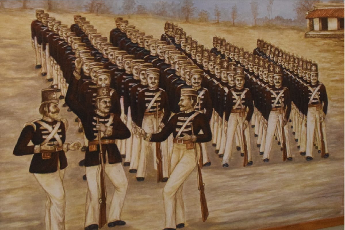 British rule was scorched by the flames of revolution blazing from Meerut, 10 May was recorded in history