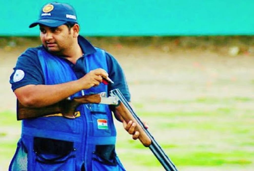 Sheeraz Sheikh records perfect opening day in mens skeet in Shotgun World Cup 