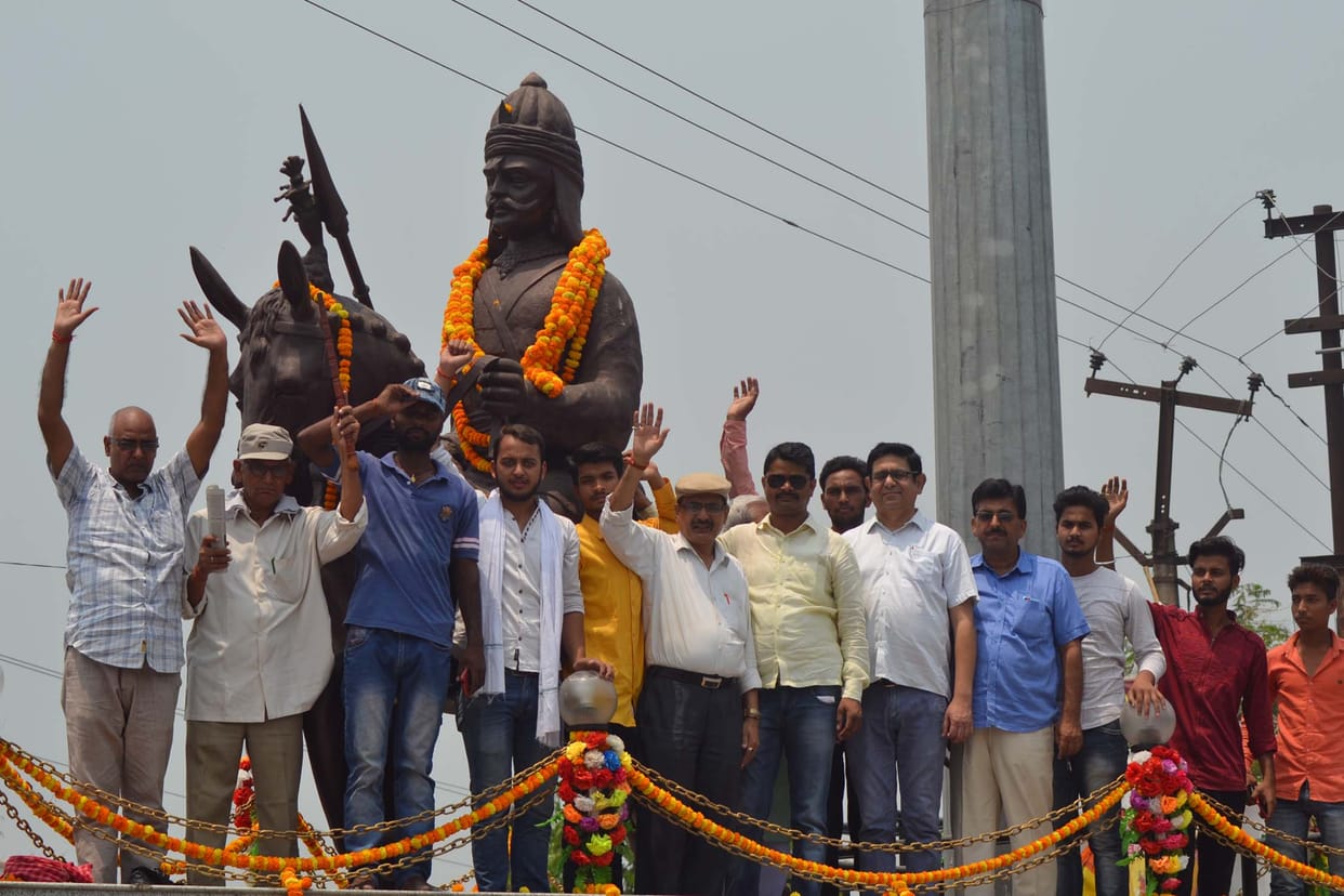 महाराणा प्रताप के बताए रास्ते पर चलने का लिया संकल्प
