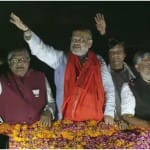 अमित शाह का पटना में रोड शो