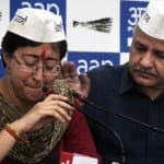 आतिशी और मनीष सिसोदिया