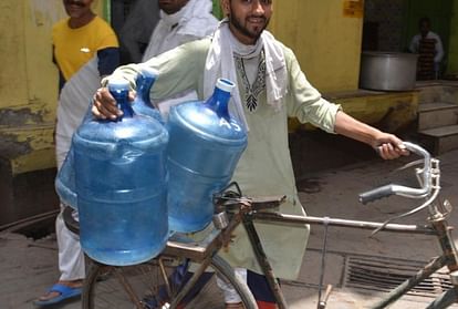 Amid shortage in water supply business of jarred water flourishing