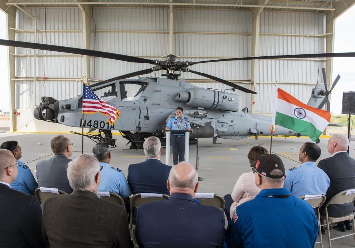 IAF receives its first Apache helicopter, Know its advantages