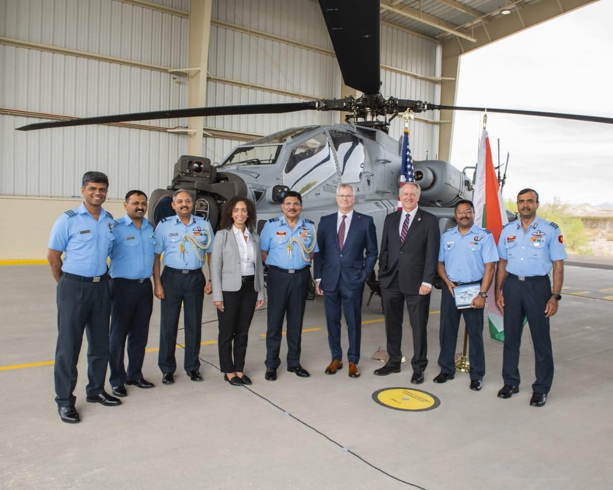 IAF receives its first Apache helicopter, Know its advantages