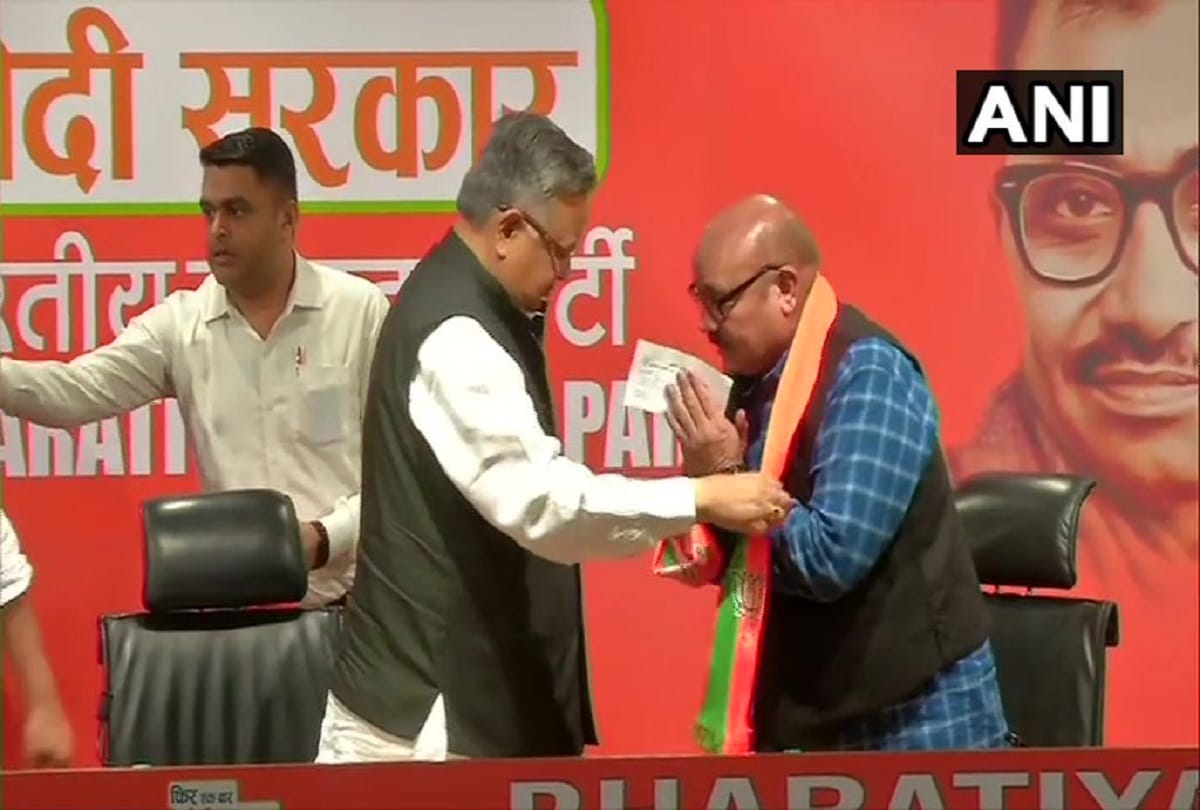 actor arun bakshi joins bjp in delhi in presence CM Raman Singh