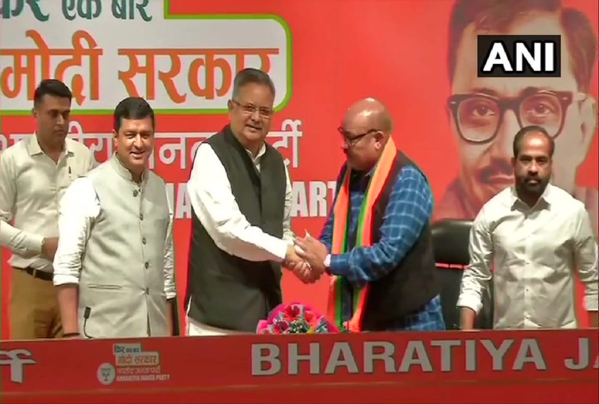 actor arun bakshi joins bjp in delhi in presence CM Raman Singh