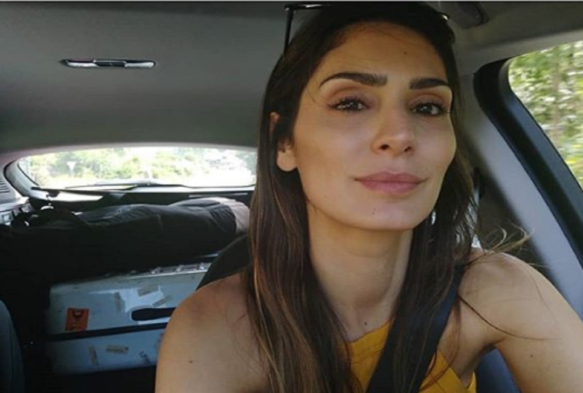 Bruna Abdullah flaunts baby bump She is expecting her first child with boyfriend Allan Fraser