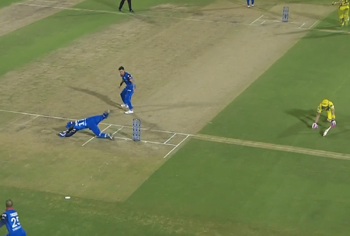 Faf du plessis and Shane watson survives in 1st over against Delhi capitals IPL 2019 qualifier