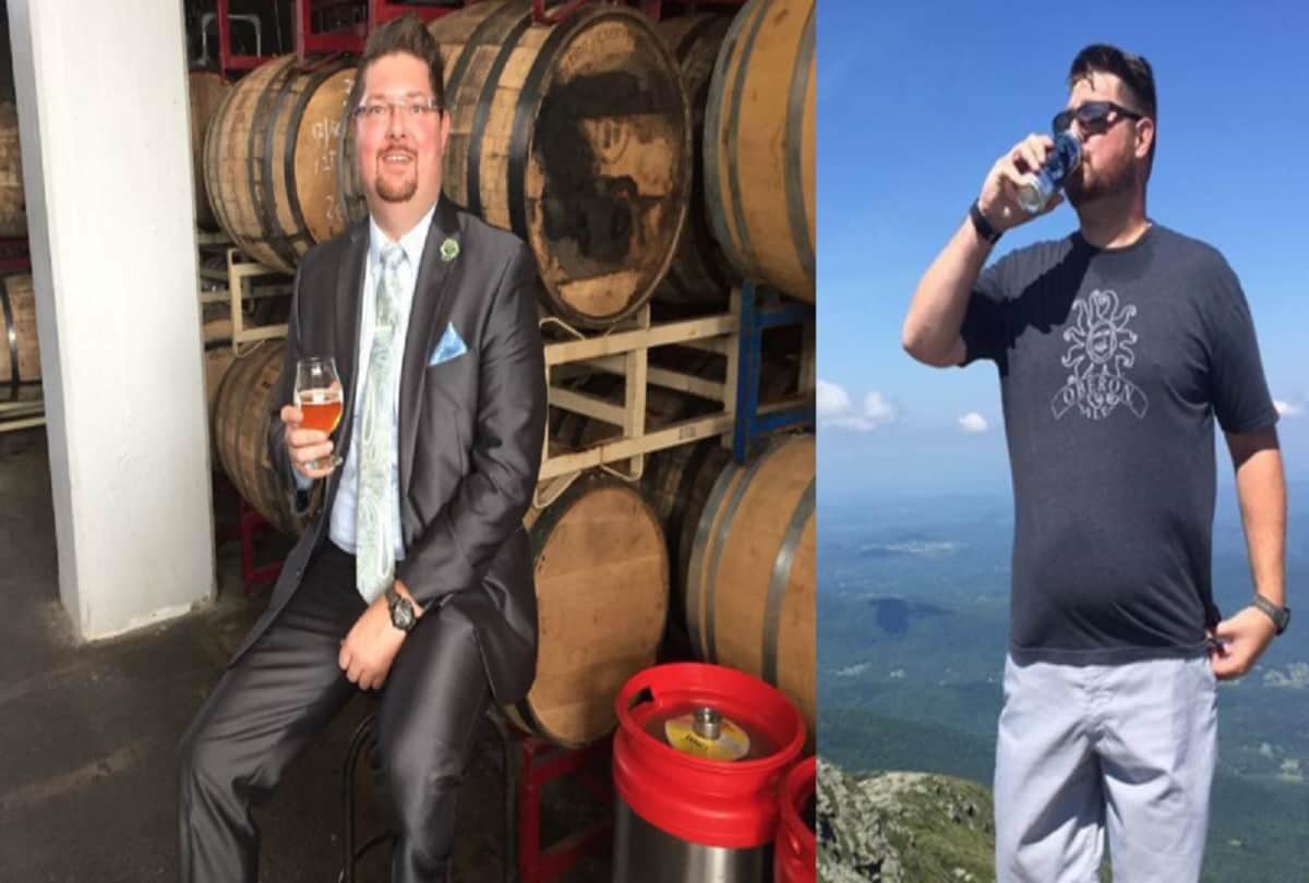 US man Weight lose 20 kgs in 46 days following only beer diet