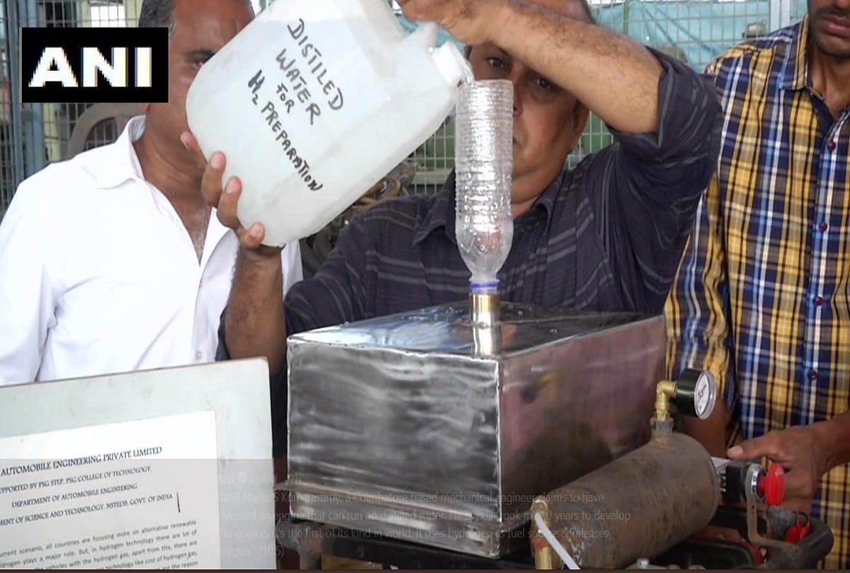 Mechanical Engineer Invented An Engine That Can Run On Distilled Water