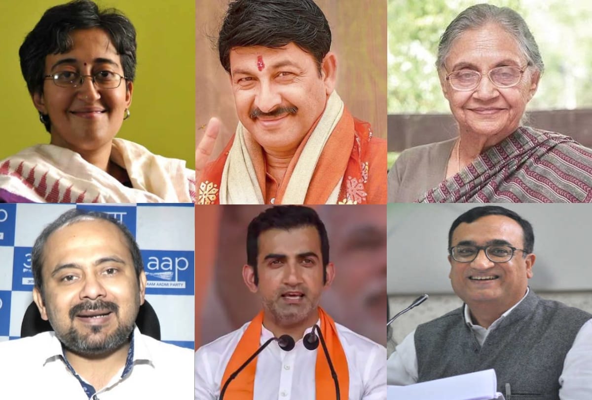 lok sabha elections 2019 know candidates of aap congress bjp of delhi on all 7 seats