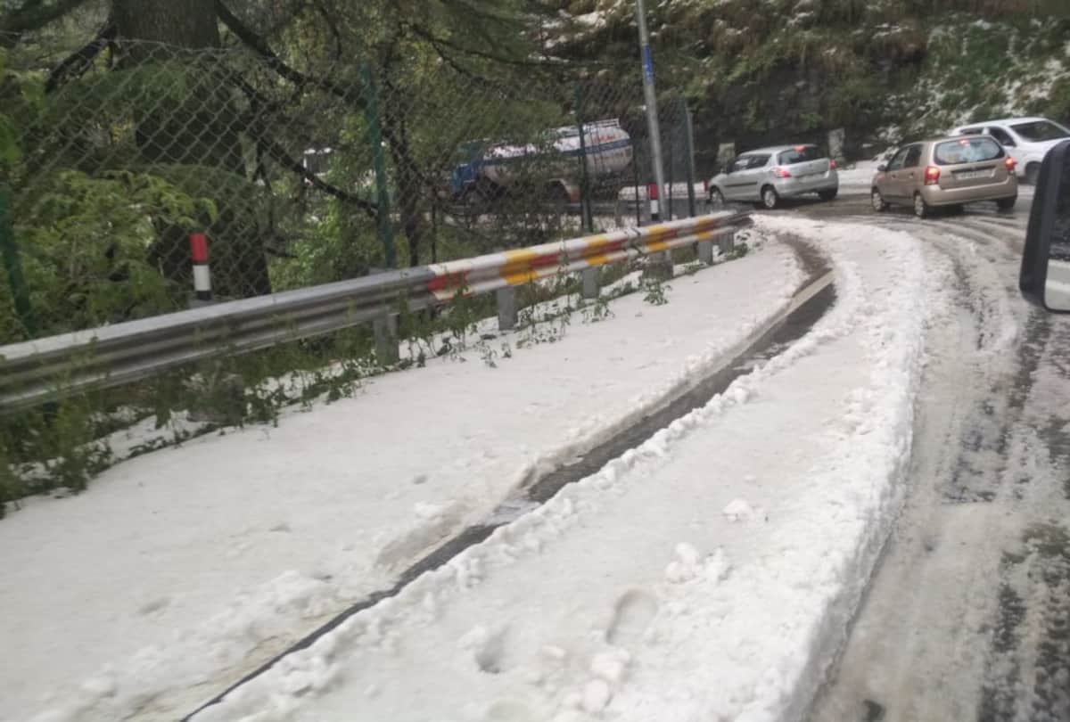 heavy hail storm and storm recorded in himachal