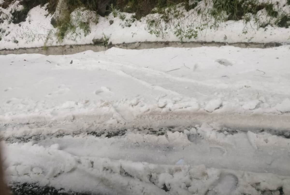 heavy hail storm and storm recorded in himachal