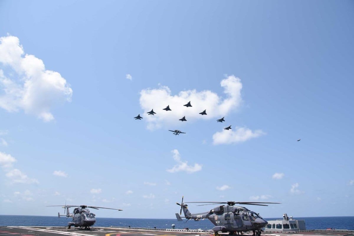 culmination of Phase 1 of Indo-French Naval exercise Varuna