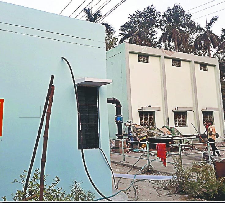 Officers' arbitrariness, water does not reach the reservoir