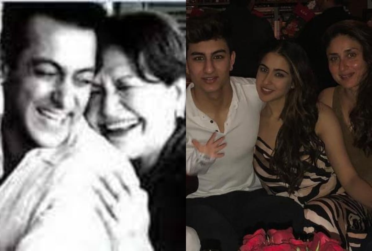 mothers day salman khan to sara ali khan bonding with step mother
