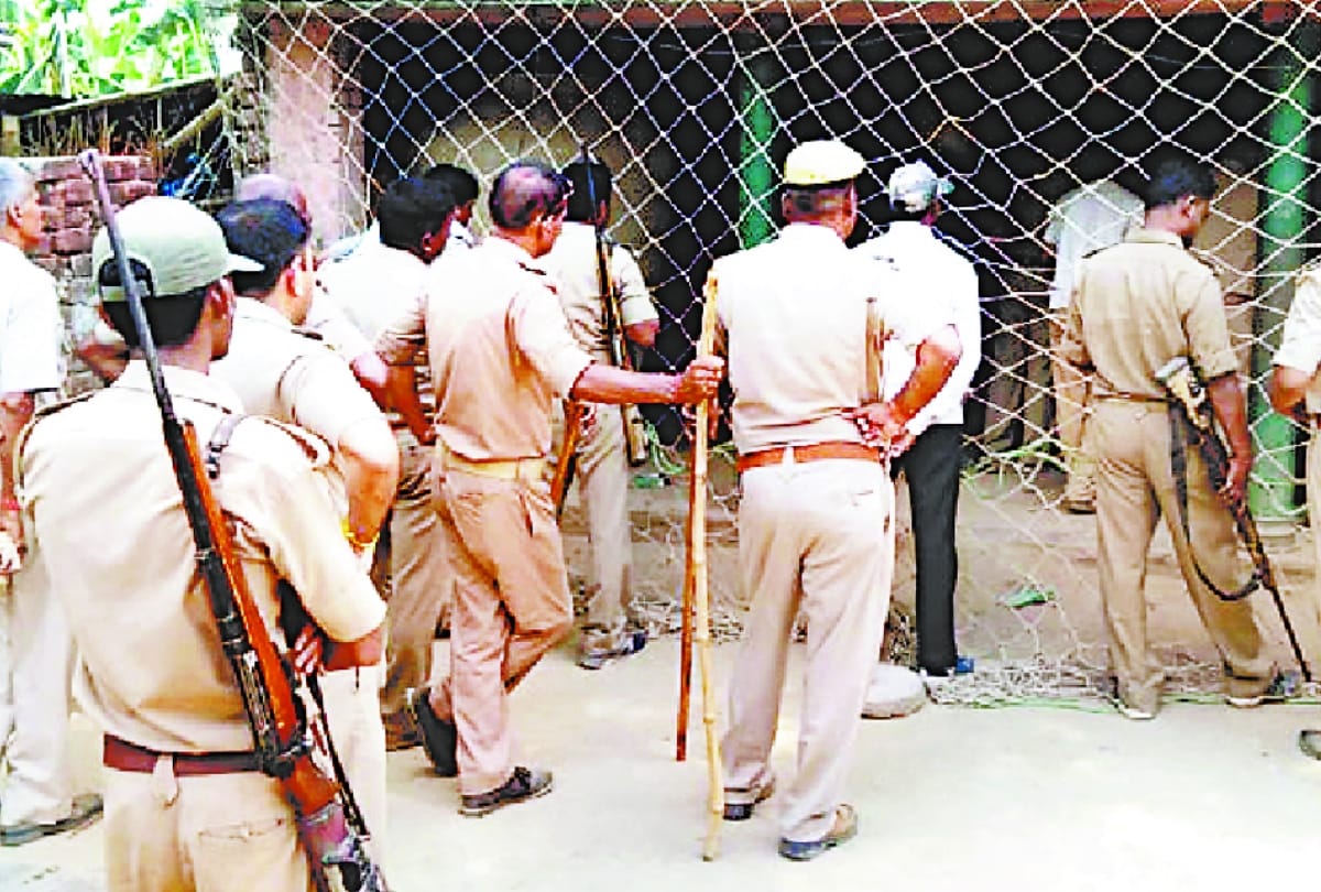 leopard attacked on four villagers, injured in bahraich