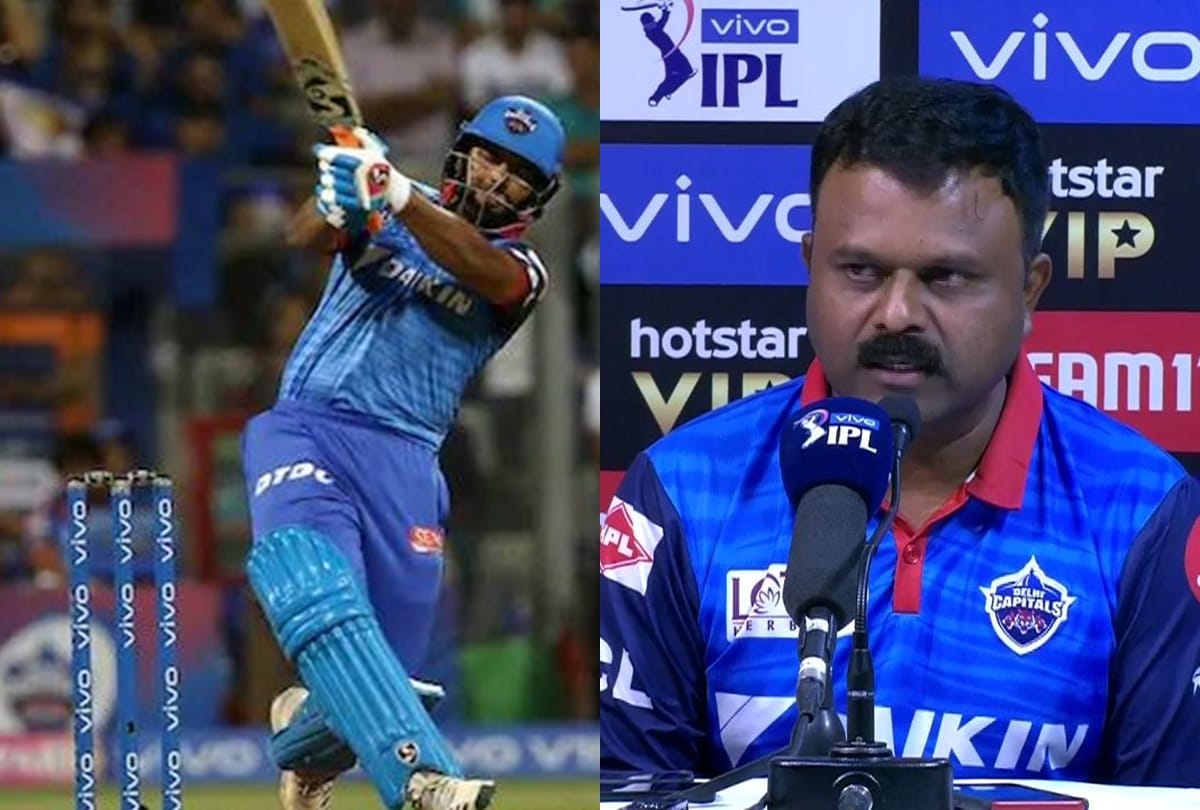 Former cricketer and delhi capitals coach pravin amre backs rishabh pant says he is natural talent