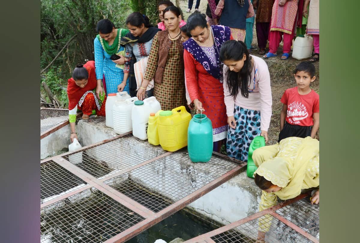 water crisis in shimla Kelti Area