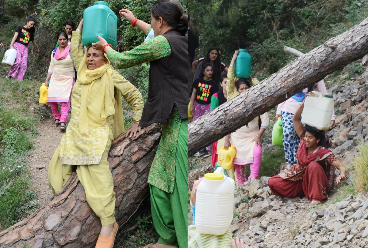 water crisis in shimla Kelti Area