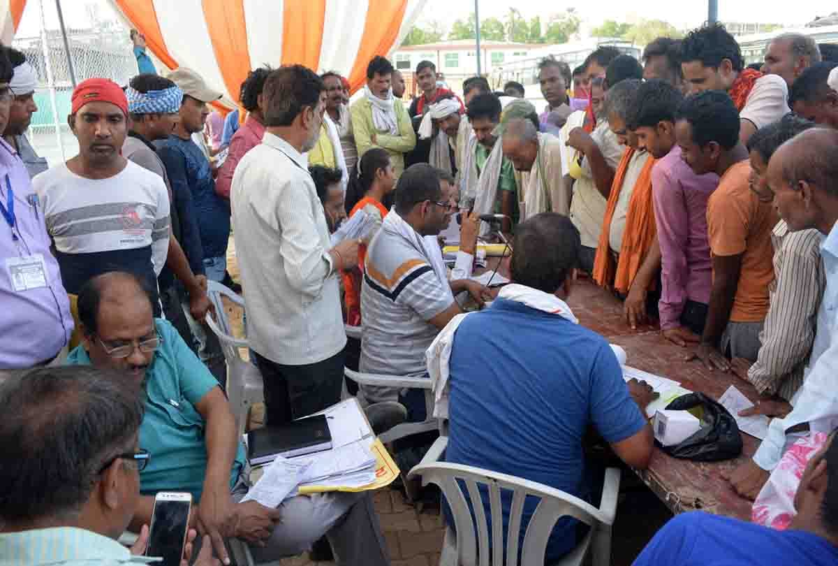 Polling parties today, will be leaving today