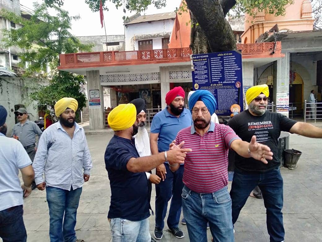 sikh society and bjp protest against Sam Pitroda statement