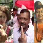 वोट डालने पहुंचे दिग्गज