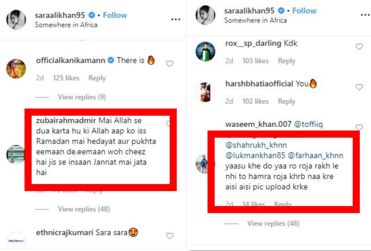sara ali khan get trolled to share her new bold photo