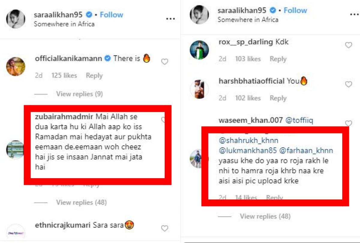 sara ali khan get trolled to share her new bold photo