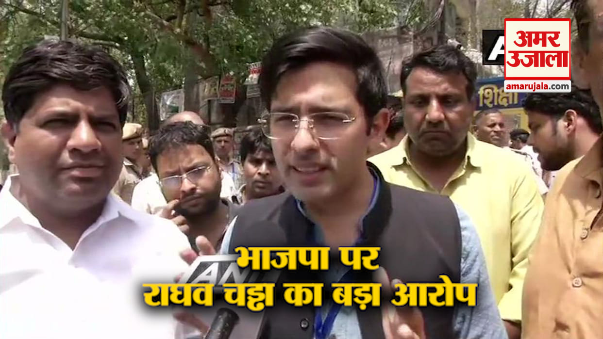 lok sabha elections 2019 raghav chadha alleges ramesh bidhuri of bogus voting by others