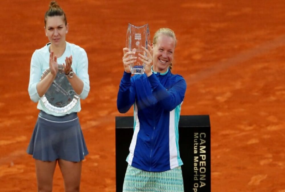 Kiki Bertens beats Simona Halep in Madrid Open final to lift the title