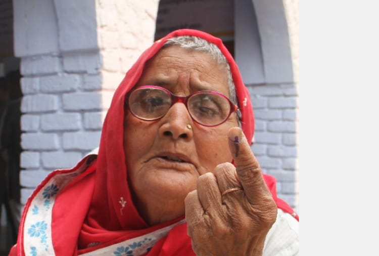 Lok sabha elections 2019, Beautiful photos during voting in Haryana