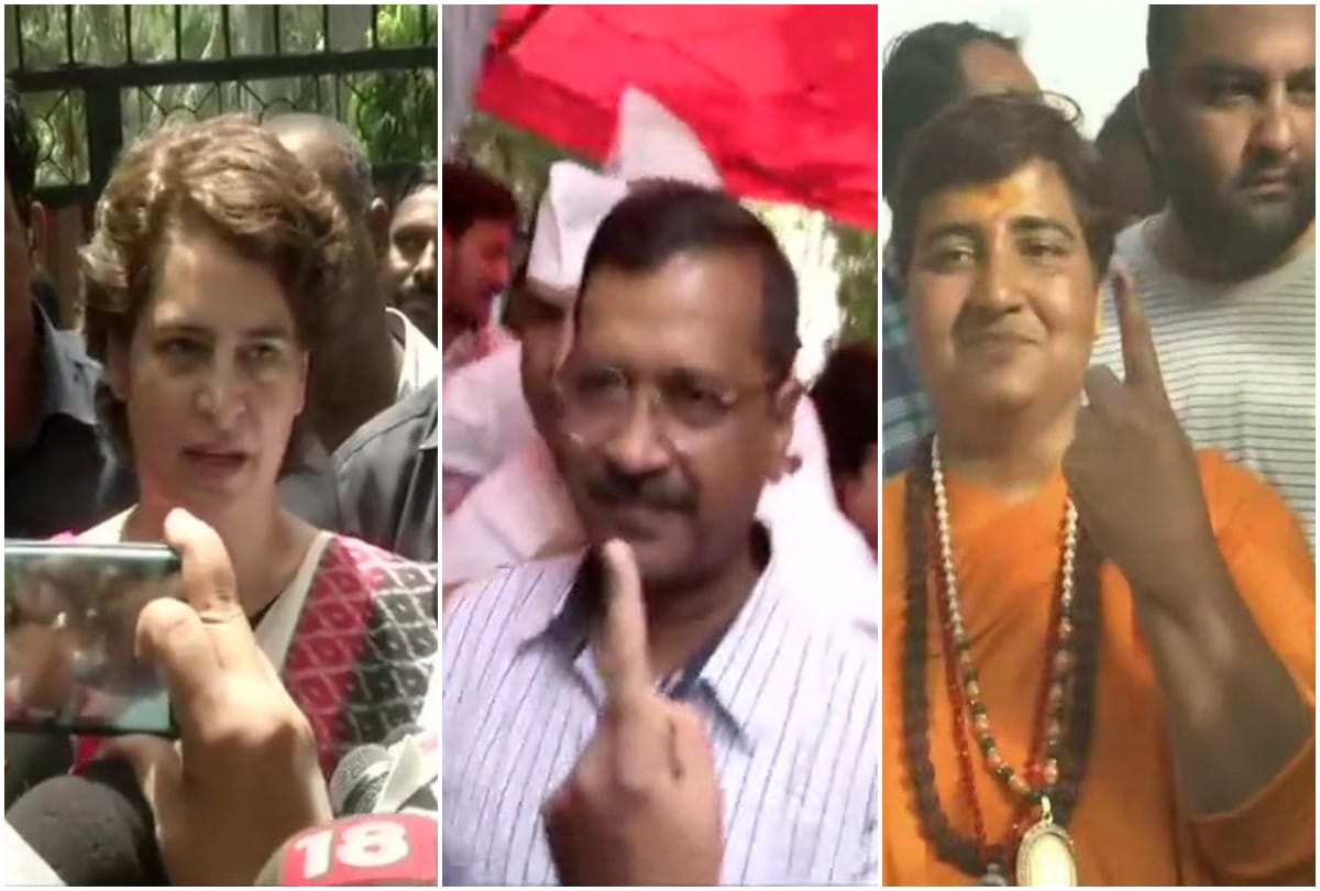 Lok Sabha Chunav 2019: Celebrities cast votes in sixth phase Gambhir Sheila Dikshit Virat