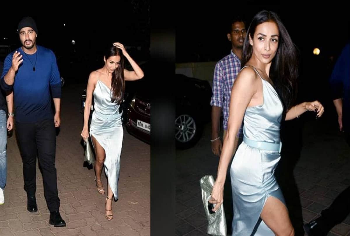 Malaika Arora looks stunning while Saturday night party with Arjun Kapoor