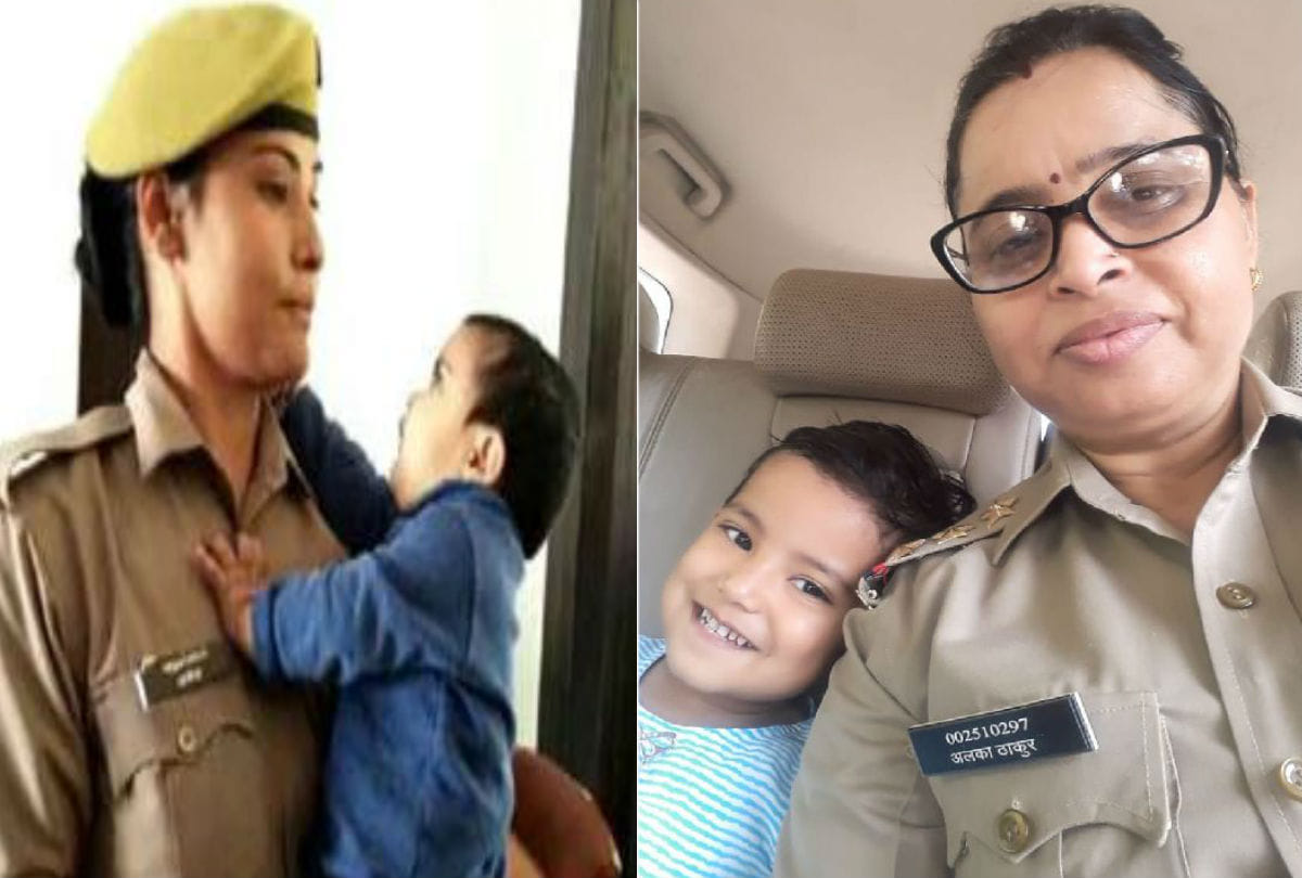 mother's day 2019 up police mother cops in agra