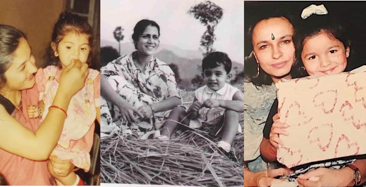 Aamir Khan to Anushka Sharma these bollywood Celebrities share their childhood photos on Mothers Day