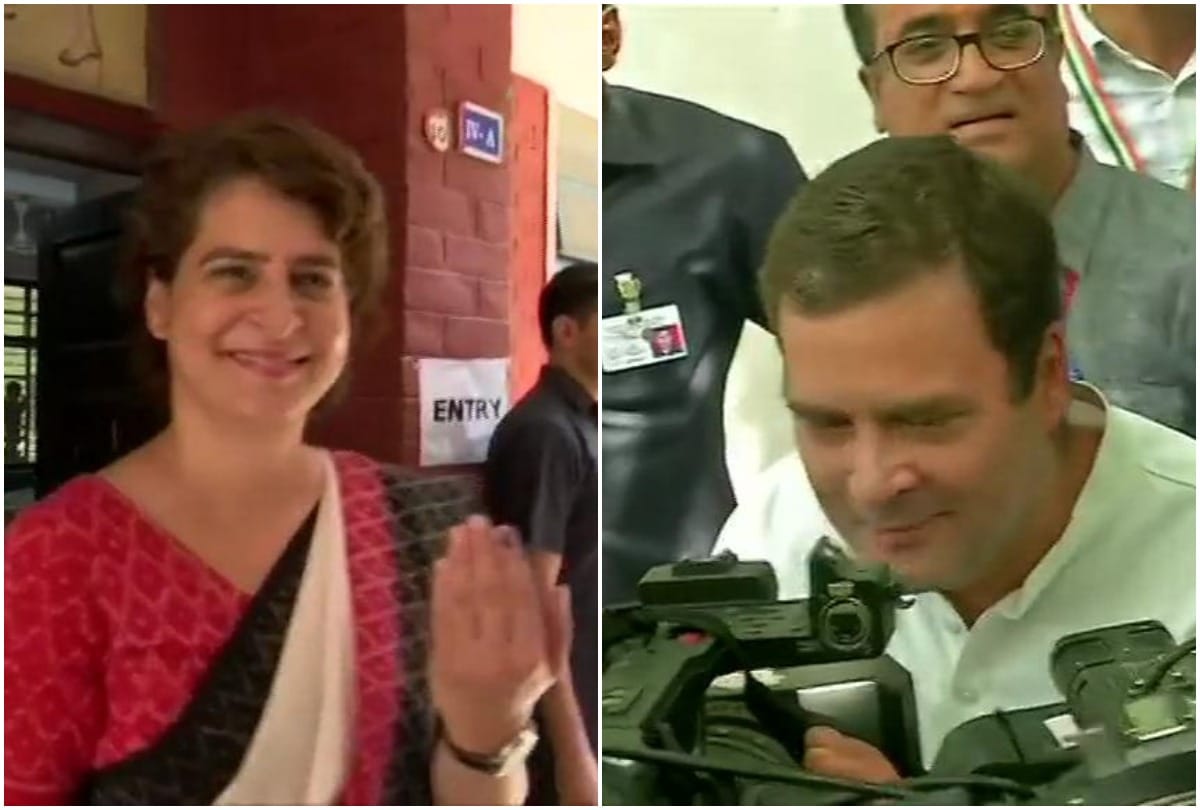 Lok Sabha Chunav 2019: Rahul and Priyanka Gandhi Vadra attack PM Narendra Modi after voting