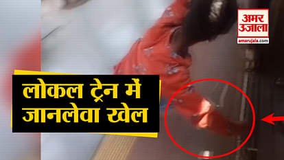 Minor boys continue to perform death defying stunts on Mumbai local
