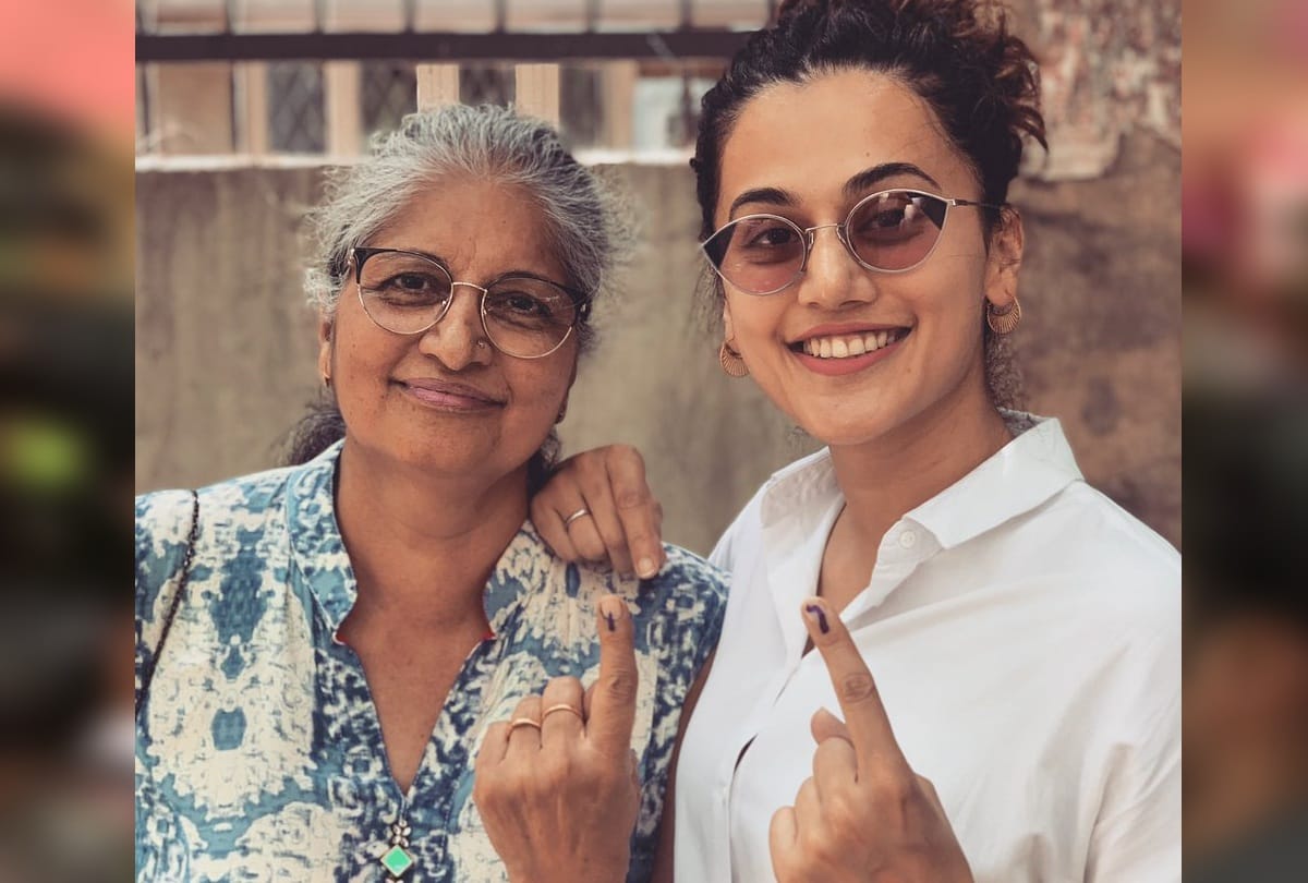 lok sabha elections 2019 bollywood celebrities cast their vote in delhi swara tapsee sidhartha