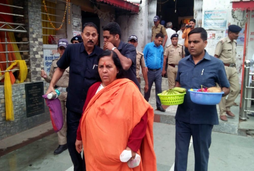 Bjp Minister uma bharti wish to join uttarakhand politics 