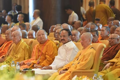 Vice President of India Venkaiah Naidu addressed 16th United Nation's Vesak day in Vietnam