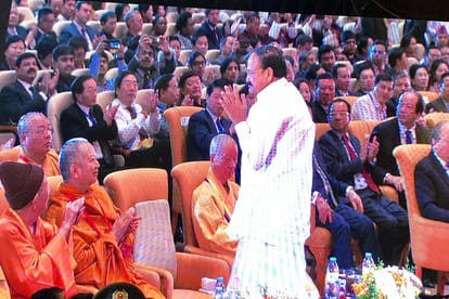Vice President of India Venkaiah Naidu addressed 16th United Nation's Vesak day in Vietnam