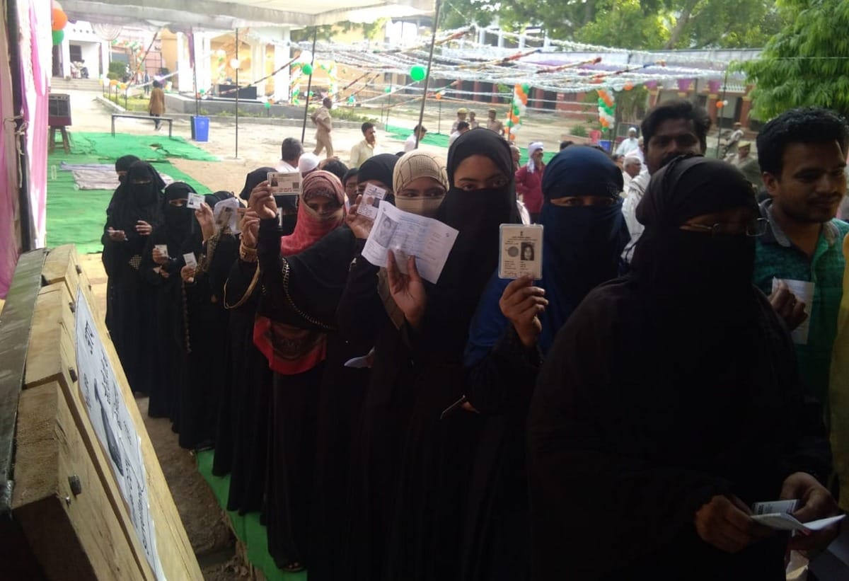 lok sabha election 2019 : muslim factor not important in sixth phase