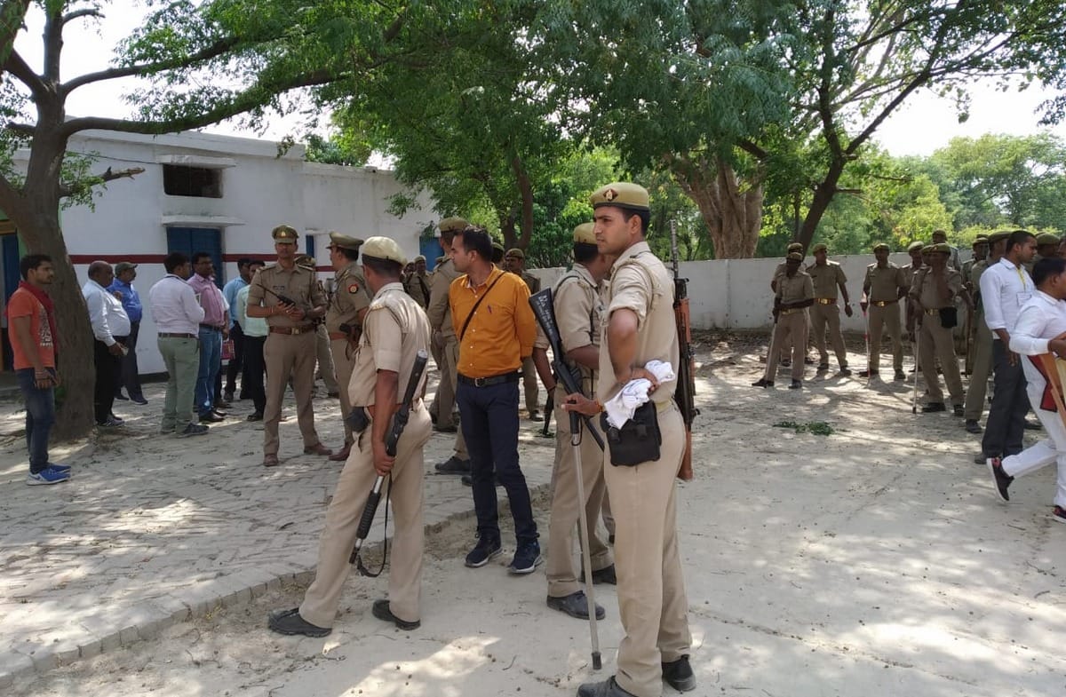 Lok Sabha Elections 2019 6th Phase Voting In bhadohi outrage in PO and MLA