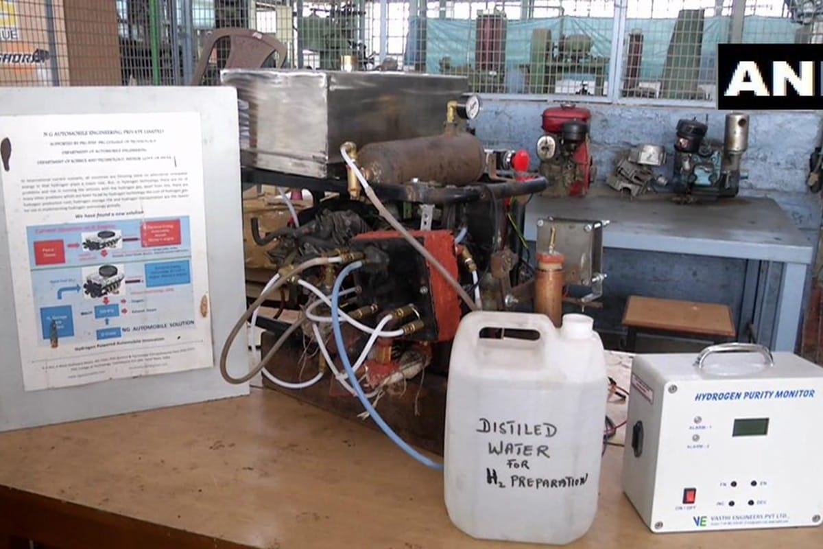 S Kumarasamy mechanical engineer invented engine that can run on distilled water