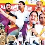 गुरदासपुर पहुंचीं सुषमा स्वराज