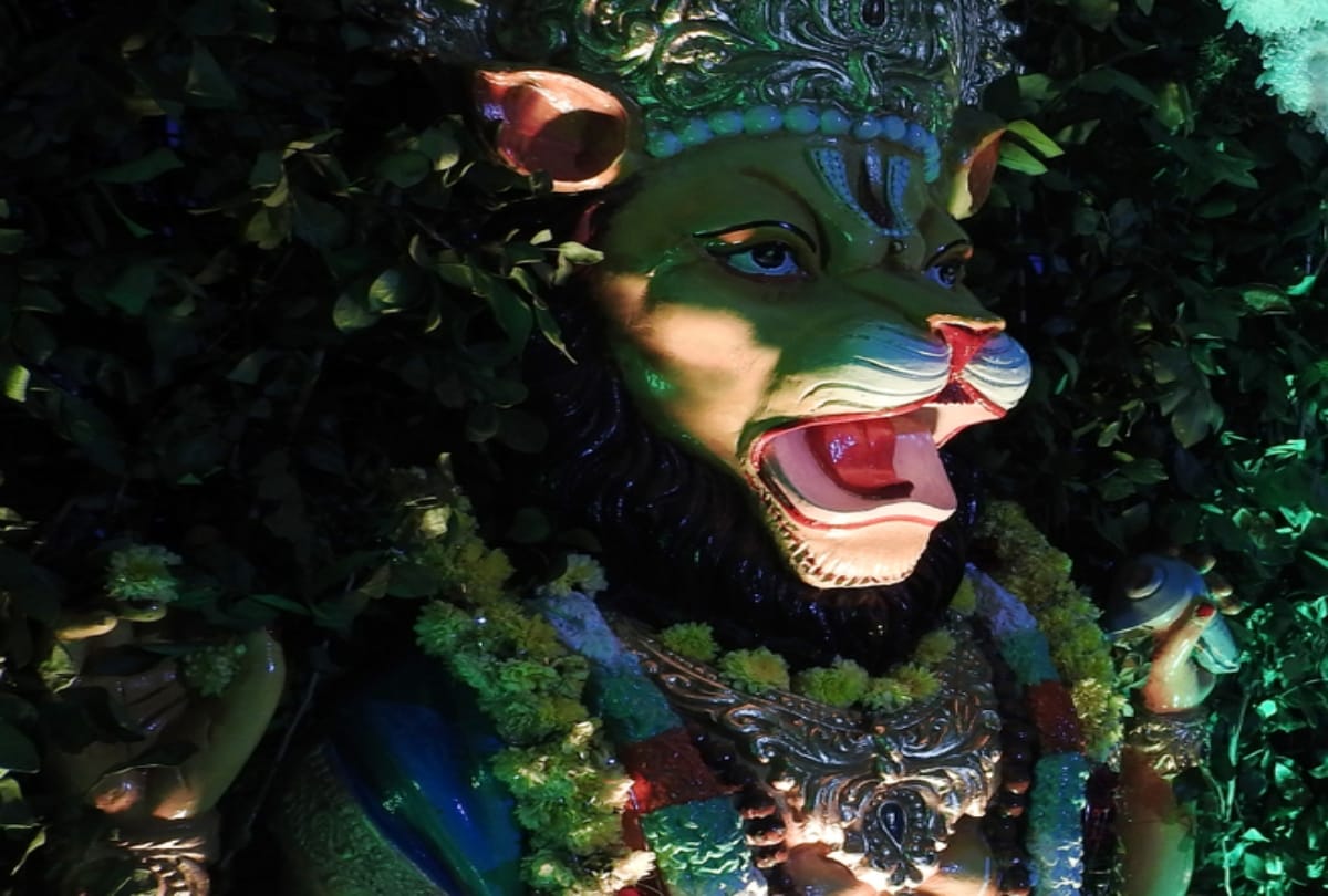Narasimha Jayanti  celebrated on Vaishakha Shukla Chaturdashi