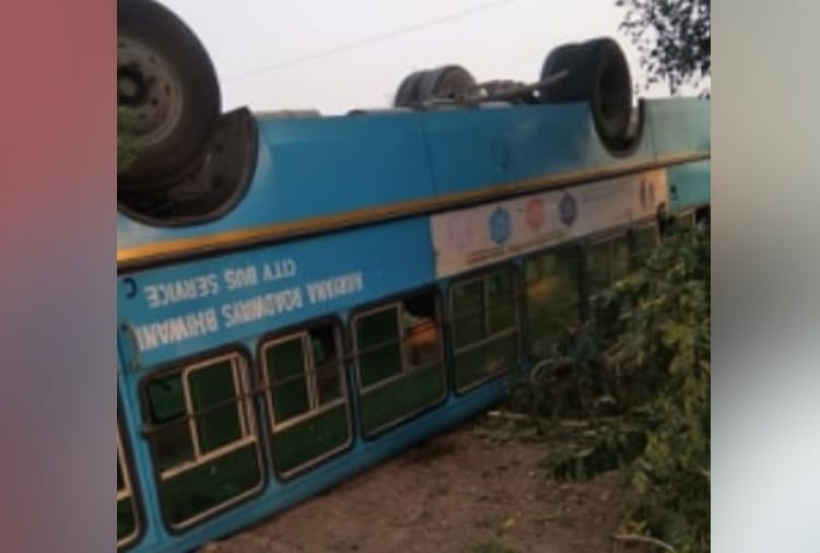 Haryana Roadways Bus Accident at Bhiwani Drive Died