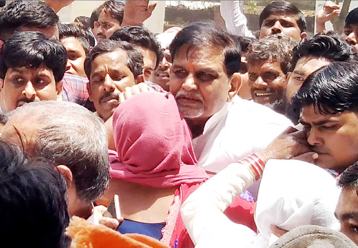 Hamirpur  BJP mla Ashok Singh Chandel sent to jail in murder case