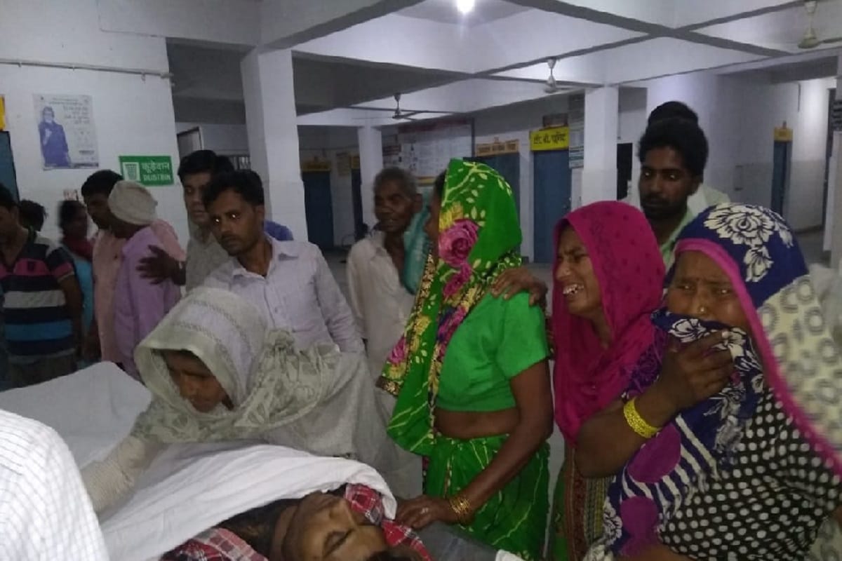 Road accident killed three peoples including a child in Bijnor